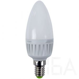 Tracon  LGYD6NW Fényerő-szabályozható gyertyaburájú LED fényforrás 6W E14 LED izzó