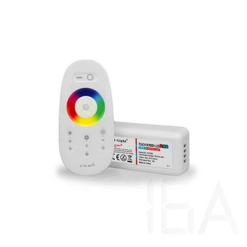 Mi-light  RF (WiFi) RGB LED vezérlő egység Touch távirányítóval, CON 782 2990 LED szalag működtetés, vezérlés 0
