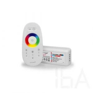 Mi-light  RF (WiFi) RGB LED vezérlő egység Touch távirányítóval, CON 782 2990 LED szalag működtetés, vezérlés