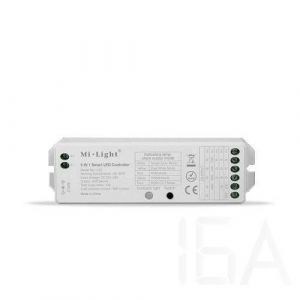 Mi-light  Többfunkciós 5 in 1 RF (WiFi) LED vezérlő egység RGB+RGBW+WW/CW+CCT+Dimmer, CON 782 2983 LED szalag működtetés, vezérlés
