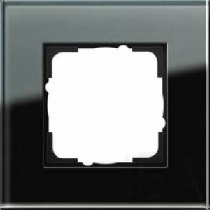 Gira Gira Esprit Üveg 1-es keret, fekete, 21105 GIRA kapcsoló