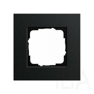 Gira Gira Esprit, 1-es keret, alumínium/fekete, 211126 GIRA kapcsoló