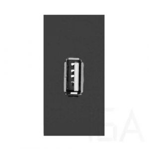Orno Beépíthető USB dugalj, NOEN, fekete, OR-GM-9010 elosztóhoz Asztalba süllyeszthető elosztó