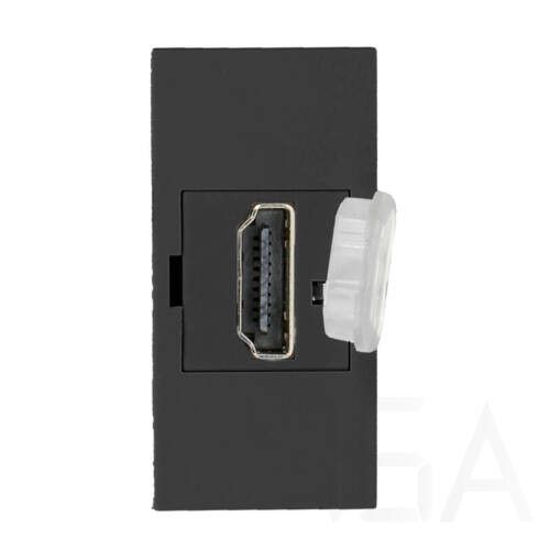 Orno Beépíthető HDMI dugalj, NOEN, fekete, OR-GM-9010/W elosztóhoz Kiegészítők asztalba süllyeszthető elosztóhoz 0