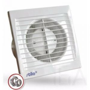 Stilo  elszívó ventilátor, időkapcsolós, WC mennyezeti gördülőcsapágyas, 100 MTL, STI1311 Elszívó ventilátor 0