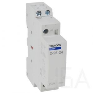 Tracon  Installációs moduláris kontaktor, SHK2-25-24 Moduláris mágneskapcsoló