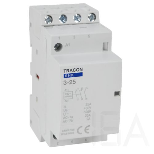 Tracon  Installációs moduláris kontaktor, SHK3-25 Moduláris mágneskapcsoló 0