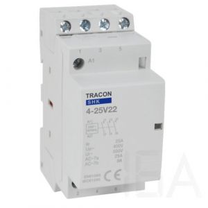 Tracon  Installációs moduláris kontaktor, SHK4-25V22 Moduláris mágneskapcsoló 0