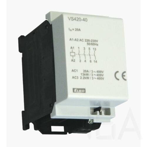 Elko ep  VS420-40/230V - moduláris kontaktor Moduláris mágneskapcsoló 0