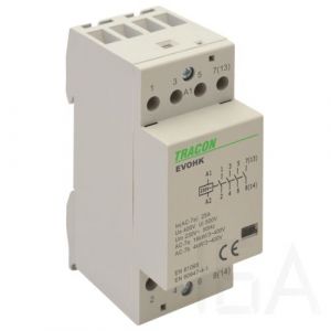 Tracon  Installációs moduláris kontaktor, EVOHK4-25-24 Moduláris mágneskapcsoló 0