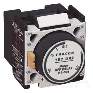Tracon  Időzítő egység TR1D/F kontaktorokhoz,elengedés-késleltetéses, TR7DR2 Időzítő egység 0