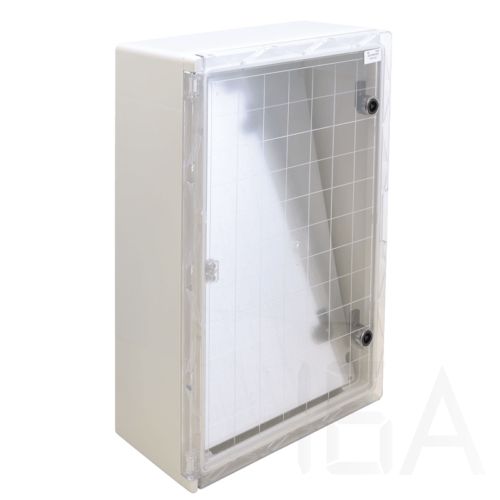 Tracon  TME604020T Műanyag elosztószekrény átlátszó ajtóval 600x400x200mm, IP65 Műanyag elosztószekrény szerelőlappal 0