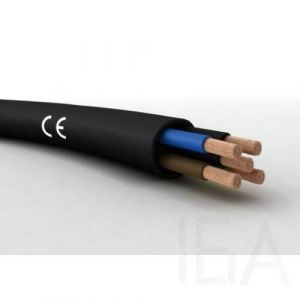 Kábelvezeték GT gumi kábel 5x1.5mm2 H05RR-F 300/500V több eres sodrott réz vezetővel Gumikábel 0