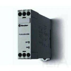 Finder  PTC hőmérséklet felügyelő relé, 230 V AC Feszültségfigyelő relé 0