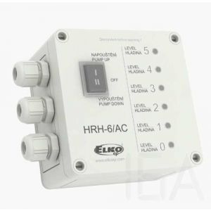Elko ep  HRH-6/AC 230V - Folyadékszint kapcsoló Folyadékszint vezérlő relé
