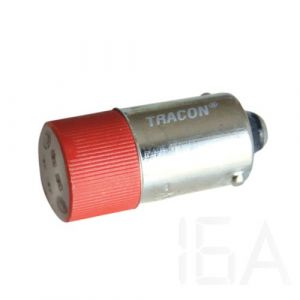 Tracon  LED-es jelzőizzó, piros, NYGL-ACDC24R Jelzőlámpa