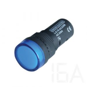 Tracon  LED-es jelzőlámpa, kék, LJL16-AC230B Jelzőlámpa 0