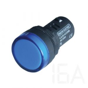Tracon  LED-es jelzőlámpa, kék, LJL22-BA Jelzőlámpa 0