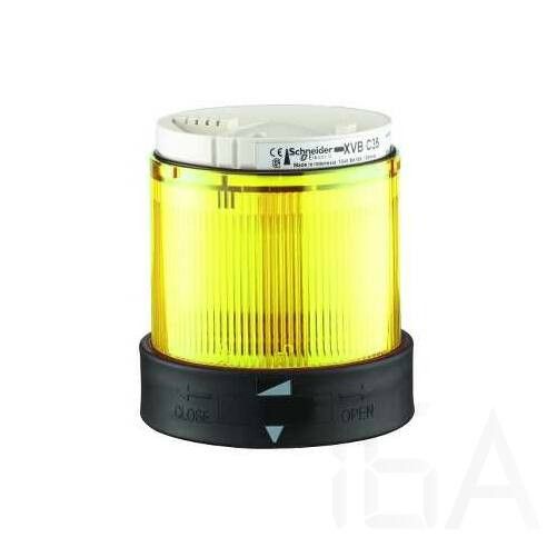Schneider  Sárga LED-es világító elem jelzőoszlophoz, XVBC2B8 Jelzőlámpa 0