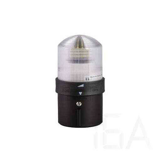Schneider  LED-es folyamatos fényű fényoszlop, tiszta beépített LED, 230V AC, XVBL0M7 Jelzőlámpa 0