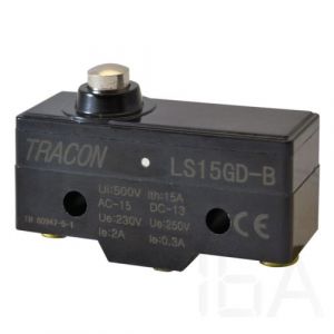Tracon  Helyzetkapcsoló, rövid kúpos, ütküzős, LS15GD-B Végálláskapcsoló