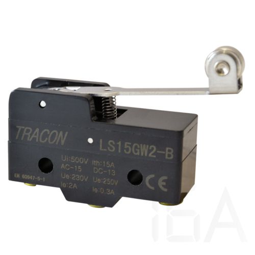 Tracon  Helyzetkapcsoló, rugószáras-görgős, LS15GW2-B Végálláskapcsoló 0
