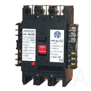 Tracon  Kompakt megszakító, 230V AC munkaáramú kioldóval, KM1-040/1A Kompakt megszakító