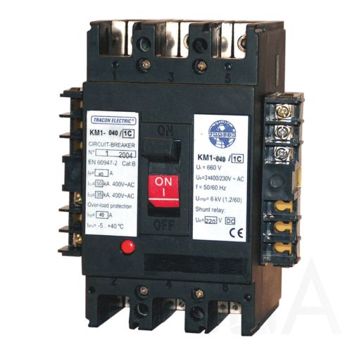 Tracon  Kompakt megszakító, 230V AC feszültségcsökkenési kioldóval, KM4-225/2 Kompakt megszakító 0