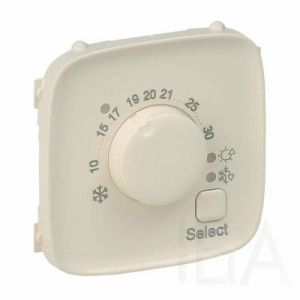 Legrand  Valena Allure Elektronikus termosztát burkolat, Elefántcsont, 755316 Legrand VALENA ALLURE kapcsoló