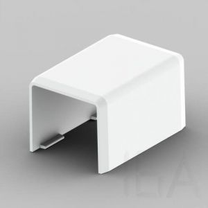 Kopos illesztés takaró kábelcsatornához, 20x20mm-es, műanyag, fehér, 8622 HB Kiegészítők fehér mini kábelcsatornához
