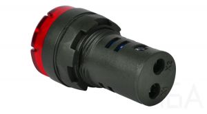 Tracon  Hang- és fényjelző, piros, NYG3-BFR230 Feszültség-, árammérő, Hangjelző 1