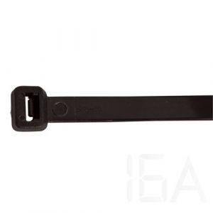 Tracon  Kábelkötegelő, normál, fekete, 98×2.5mm, 121PR Hagyományos kábelkötegelő