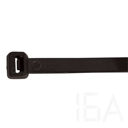Tracon  Kábelkötegelő, normál, fekete, 290×4.8mm, 211PR Hagyományos kábelkötegelő 0