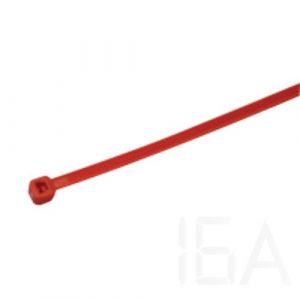 Tracon  Kábelkötegelő, normál, piros, 150P Színes kábelkötegelő