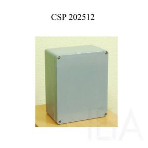 Csatári plast CSP 202512 poliészter doboz, üres CSATÁRI PLAST CSP típusú üres doboz