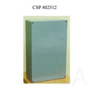 Csatári plast CSP 402512 poliészter doboz, üres CSATÁRI PLAST CSP típusú üres doboz