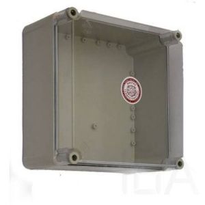 Csatári plast PVT3030ÁF üres doboz, átlátszó fedél CSATÁRI PLAST PVT típusú üres doboz