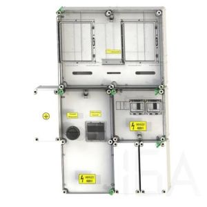 Csatári plast PVT Á-V Fm-CSF50 fogyasztásmérő szekrény ÚJ Csatári mérőszekrény, direkt mérőhelyek