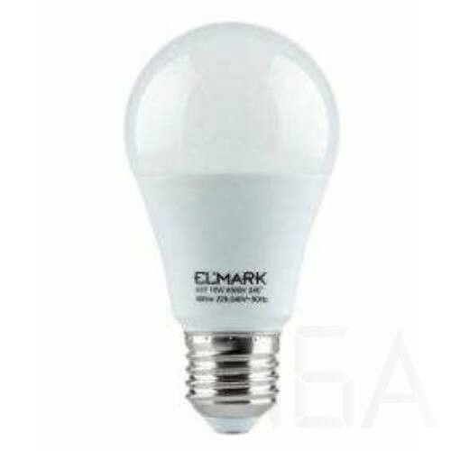 Elmark LED PEAR A60 SMD2835 10W E27 230V meleg fehér led izzó, 99LED585 E27 LED izzó 0