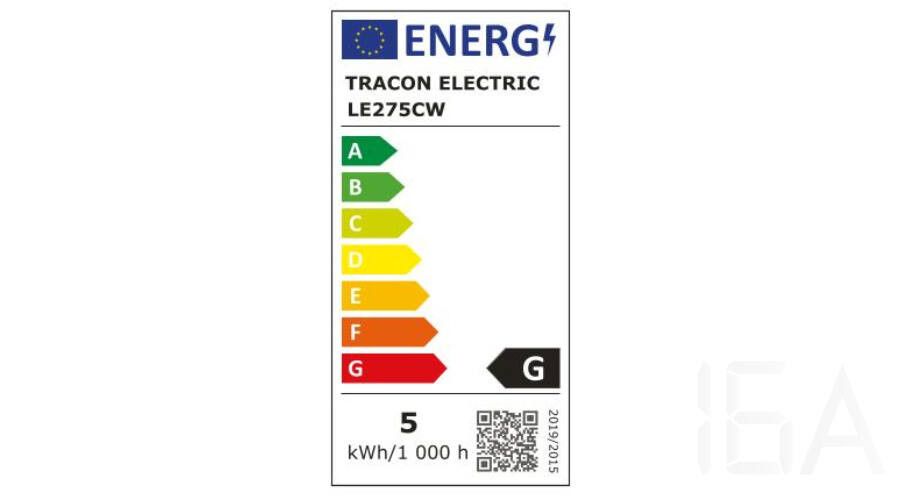 Tracon  LE275CW Power LED fényforrás 5W E27 LED izzó 1