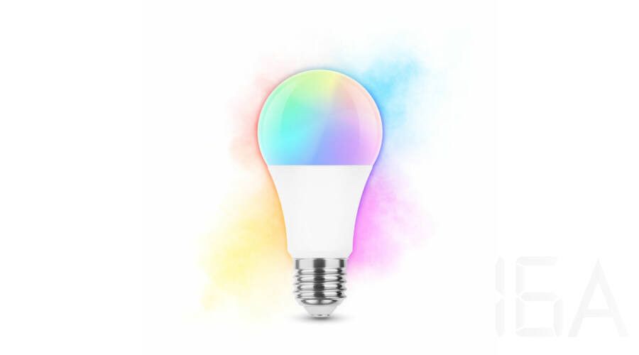 Modee Okos LED lámpa RGB (Tuya Wi-Fi) körte A 9,4W- E27 806lm DIM 220-240V AC 15000h LED Smart E27 LED izzó 1