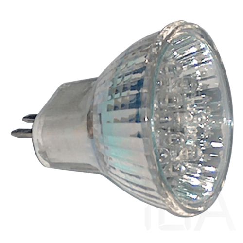 Tracon  MR11L-G Hidegtükrös LED fényforrás, zöld 0,8W 12-24V LED izzó 0