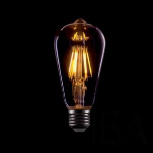 Elmark vintage Edison LED izzó dimmelhető ST64 8W E27 2800-3200K aranyozott üveggel Izzószálas fényforrás