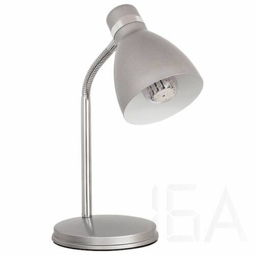 Kanlux ZARA HR-40-SR E14-es 40W gégecsöves asztali lámpa, ezüst Asztali lámpa 0