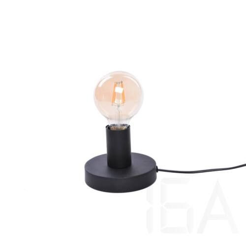 Rábalux  Bowie, asztali lámpa, E27 1X MAX 60W, fekete, 6569 Asztali lámpa 0