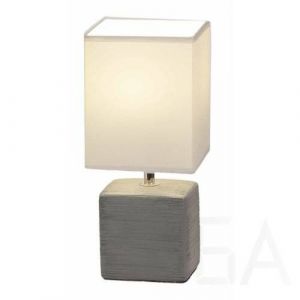 Rábalux  4458 Orlando, dekoratív szürke asztali lámpa Asztali lámpa