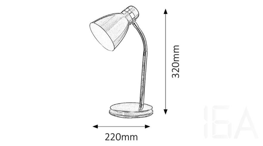 Rábalux  4205 Patric íróasztali lámpa, H32cm Asztali lámpa 3