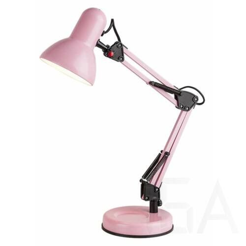 Rábalux  4179 Samson, rózsaszínű, terndy stílusú asztali lámpa Asztali lámpa 0
