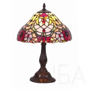 Rábalux  8090 Mirella, Tiffany asztali lámpa, E27 1x60W Asztali lámpa