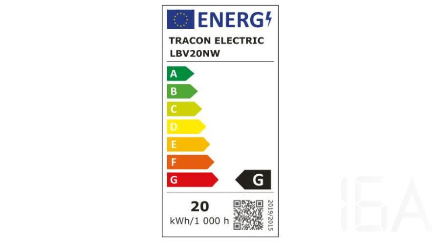 Tracon  LBV20NW LED T5 bútorvilágító, sorolható Bútorvilágító lámpa 1